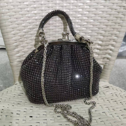 Rhinestone Clip Handbag