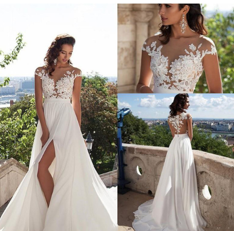 Bohemian Wedding Dress - DAYANCA