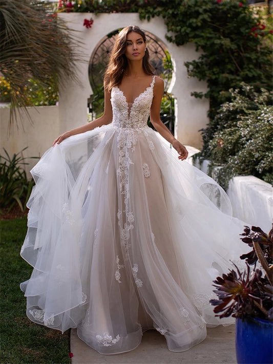 "Serenity Unveiled" Wedding Dress - DAYANCA