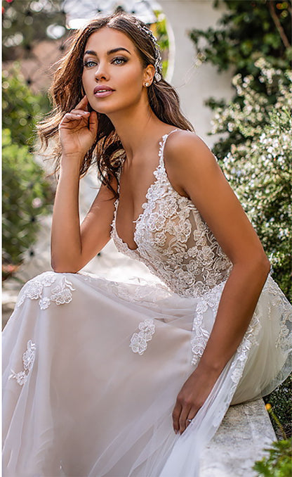 "Serenity Unveiled" Wedding Dress - DAYANCA