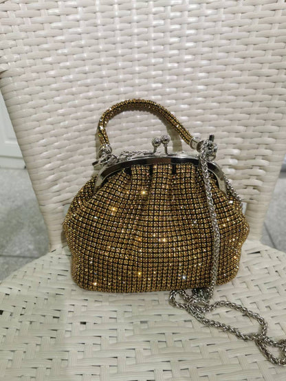 Rhinestone Clip Handbag