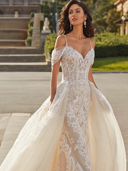 Elegant Tulle wedding dress - DAYANCA