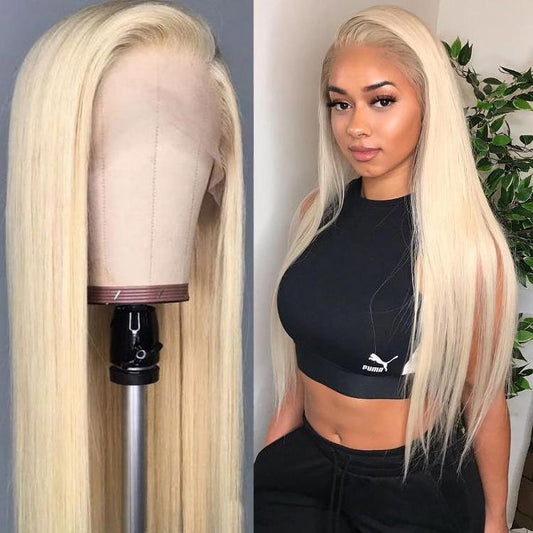 Silky Blonde-Colored Wig - DAYANCA