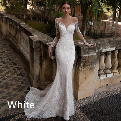 Lace Wedding Dress - DAYANCA