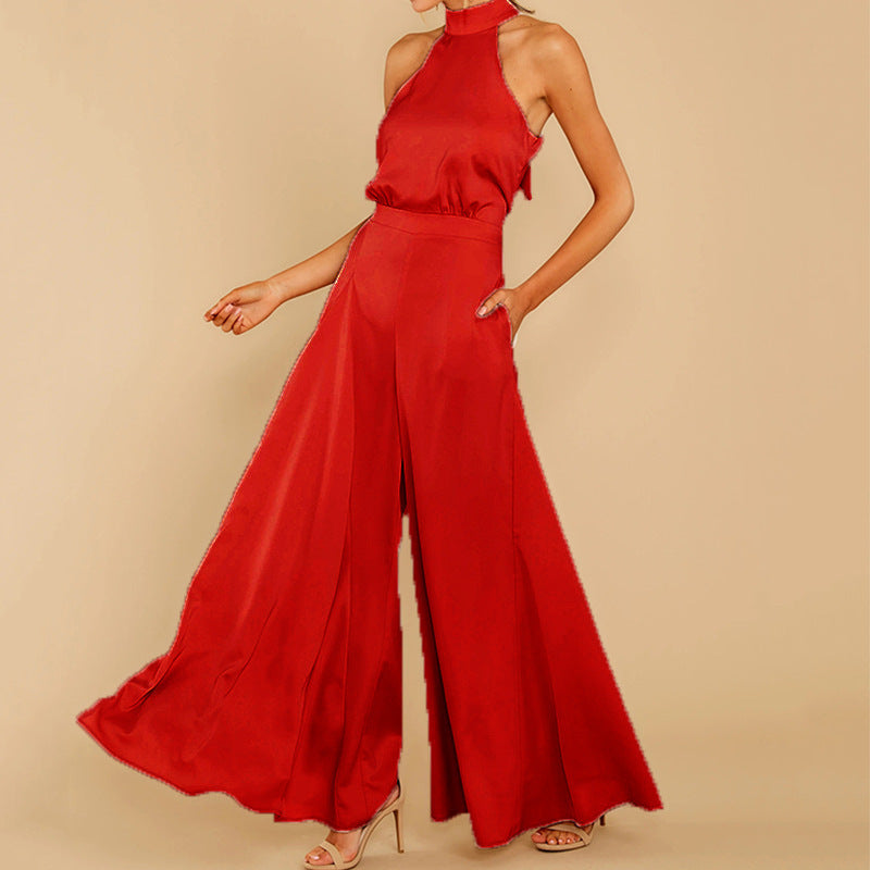 One-piece wide-leg pants - DAYANCA