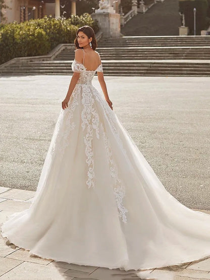 Elegant Tulle wedding dress - DAYANCA