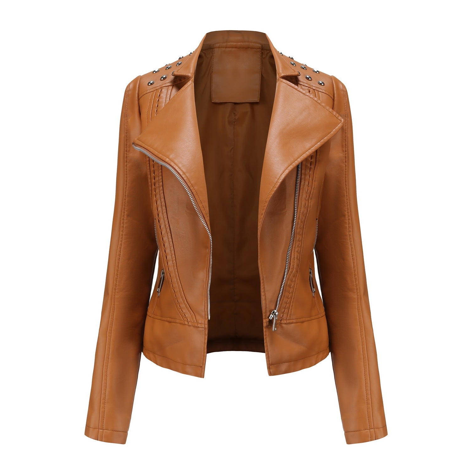 Small Leather Coat - DAYANCA