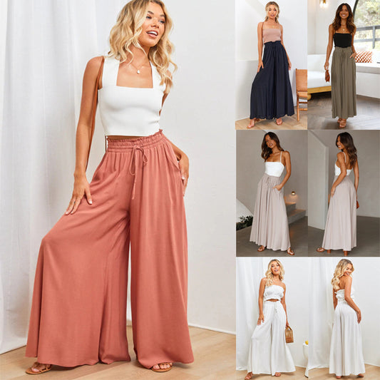 Casual Wide Leg Pants - DAYANCA