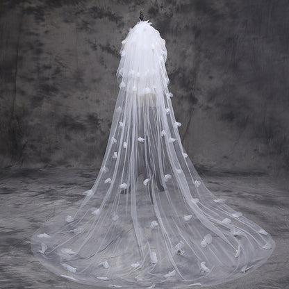 Elegant wedding veil - DAYANCA