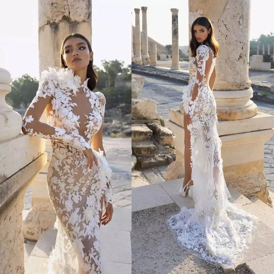 Straight Wedding Dress - DAYANCA