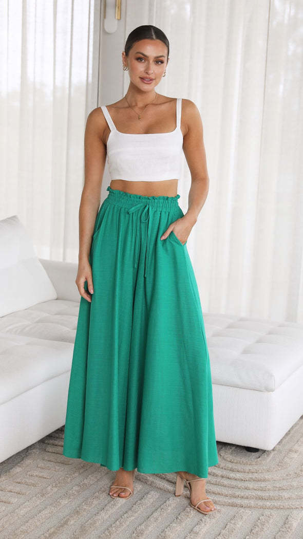 Casual Wide Leg Pants - DAYANCA