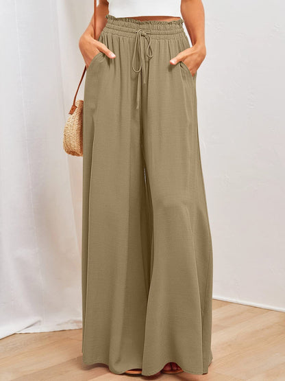 Casual Wide Leg Pants - DAYANCA