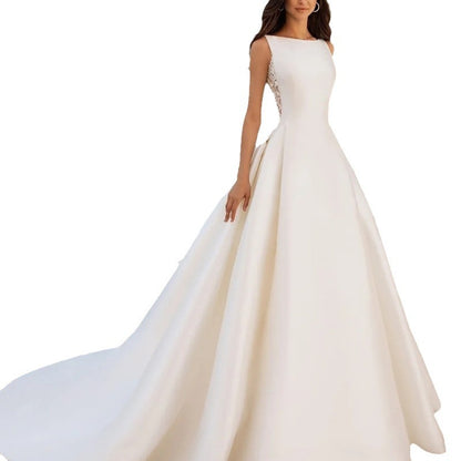 "Satin Starlight" Wedding Gown - DAYANCA