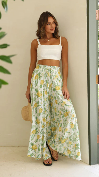 Casual Wide Leg Pants - DAYANCA