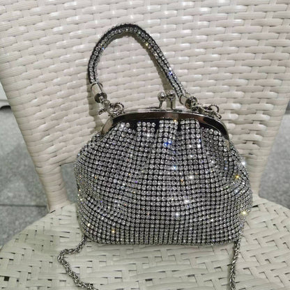 Rhinestone Clip Handbag