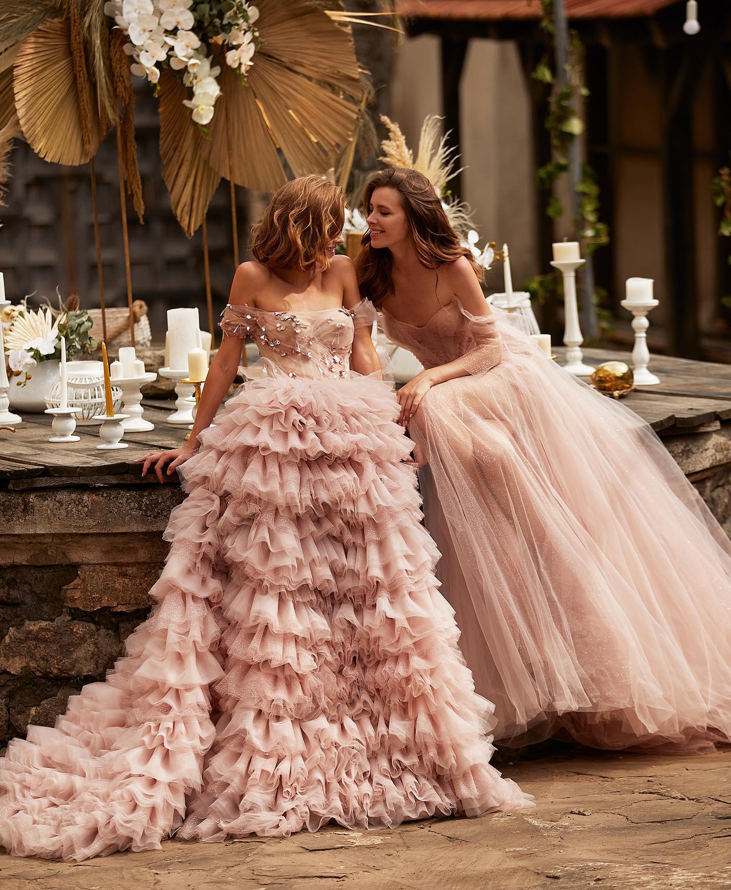 Pink Wedding Dress - DAYANCA