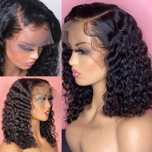 Small Black Curly Wig