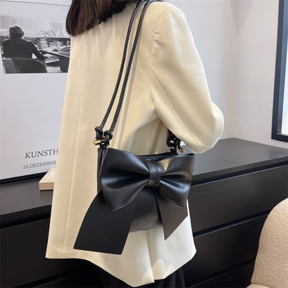 Bow shoulder bag